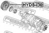 FEBEST HYDS-I30 Belt Pulley, crankshaft